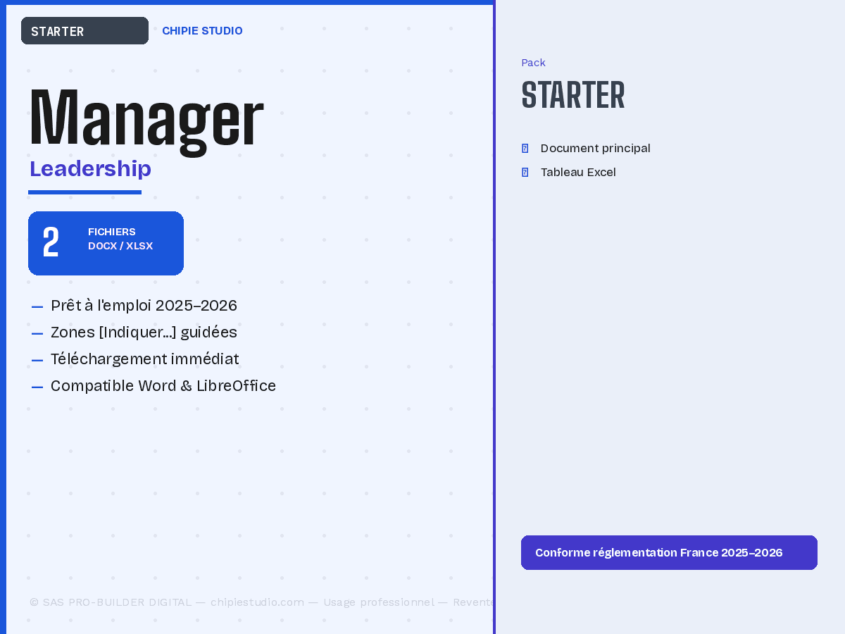 Pack Manager — Starter
