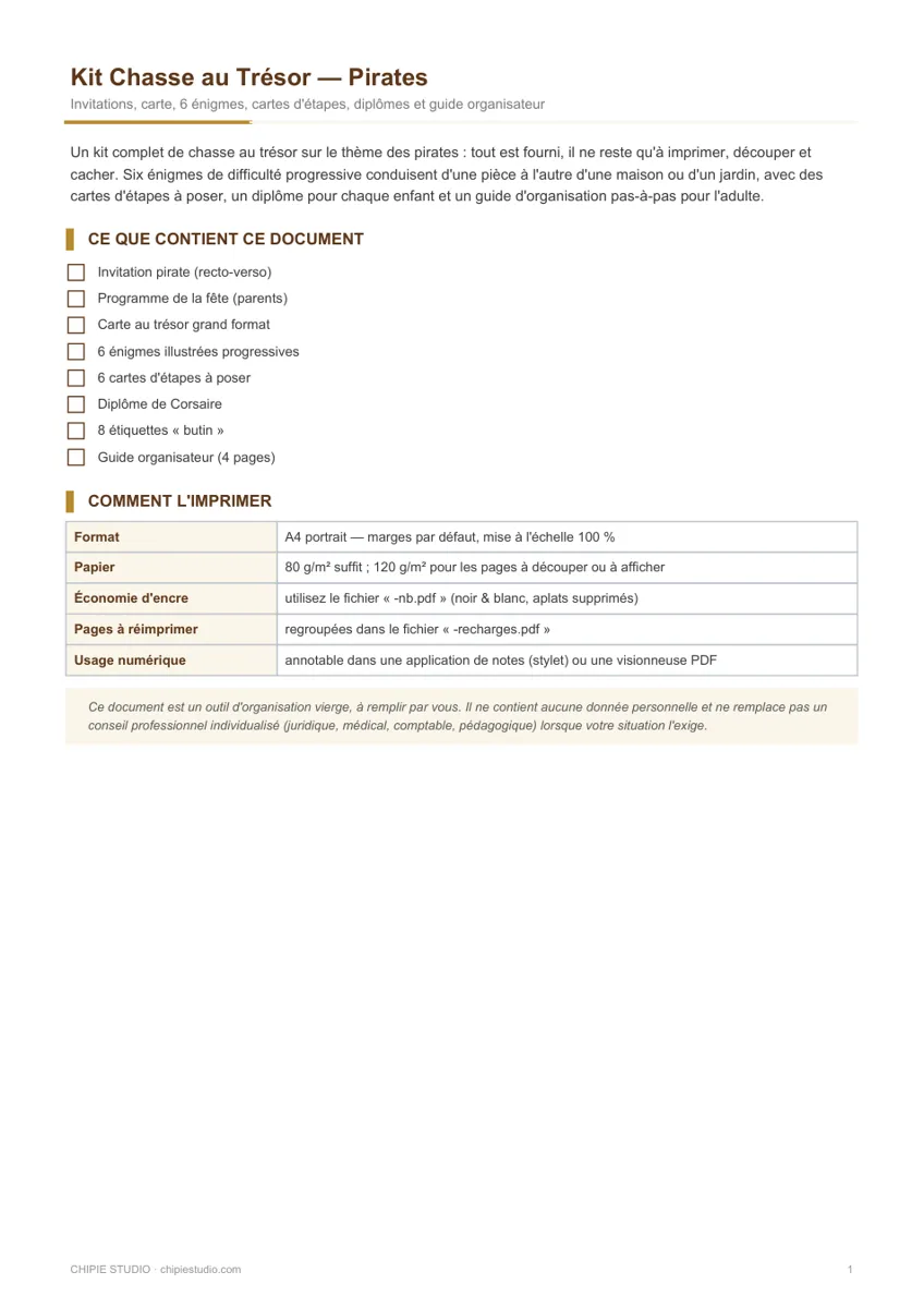 Aperçu de la première page : kit-chasse-tresor-pirate.pdf